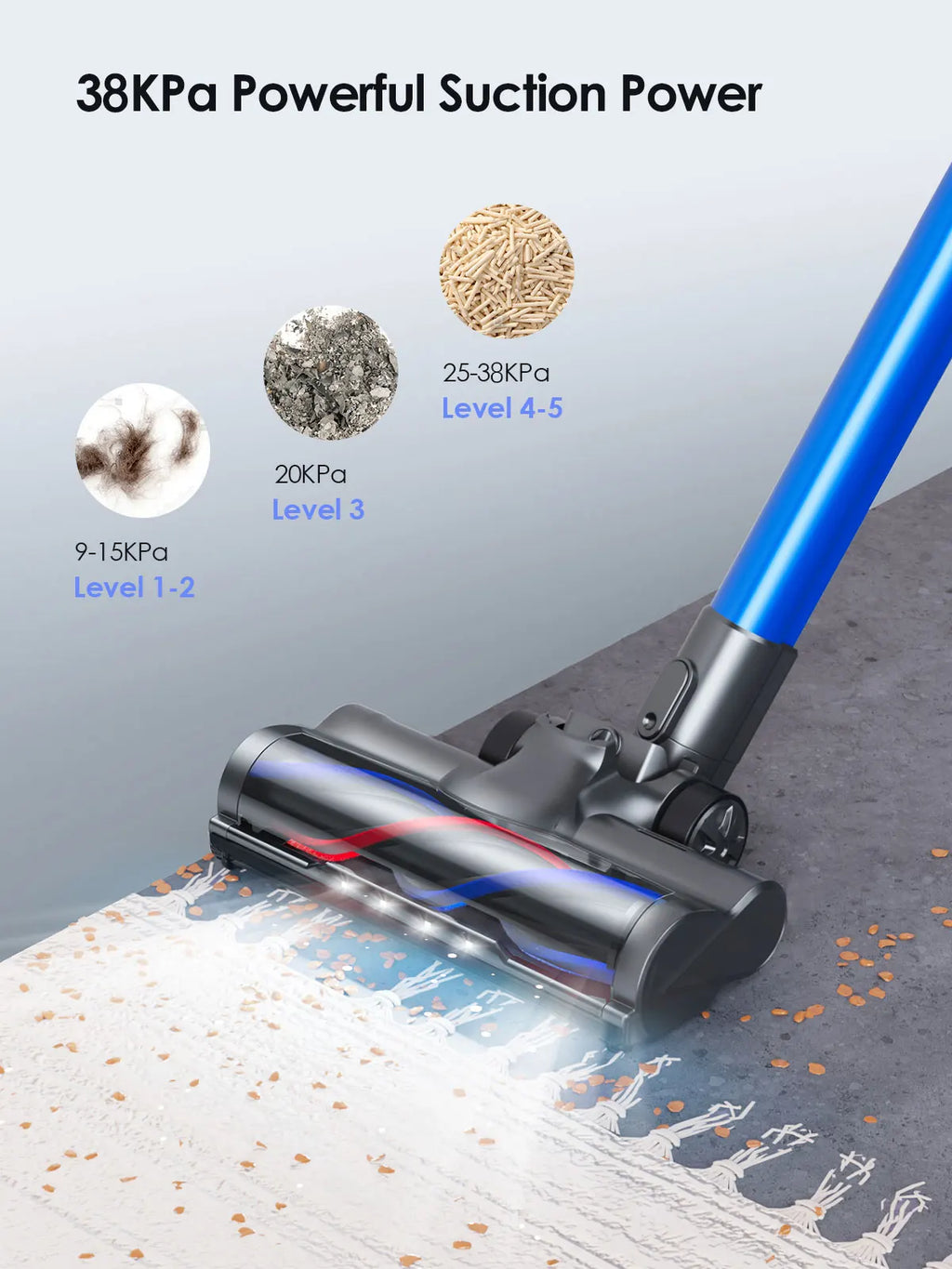 Powerful Cordless Vacuum Cleaner*