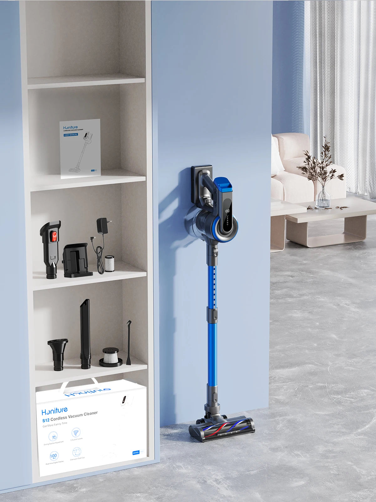 Powerful Cordless Vacuum Cleaner*