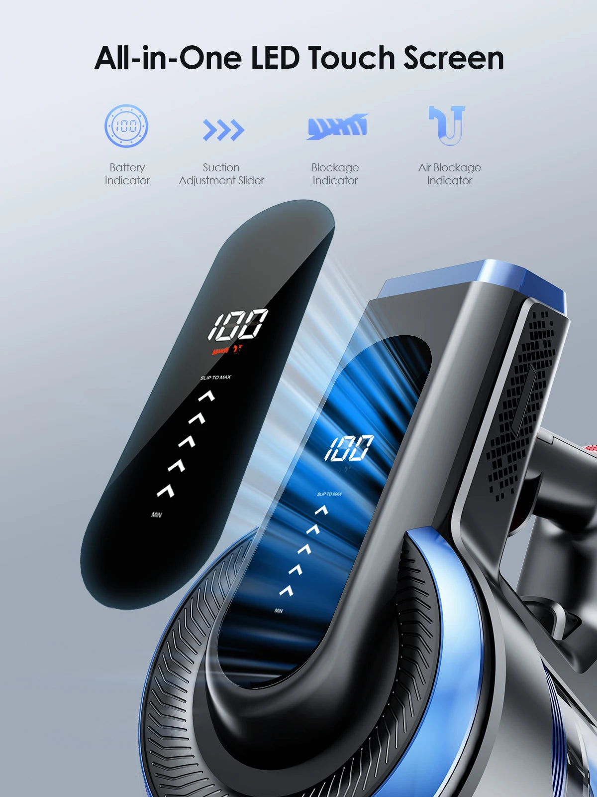 Powerful Cordless Vacuum Cleaner*