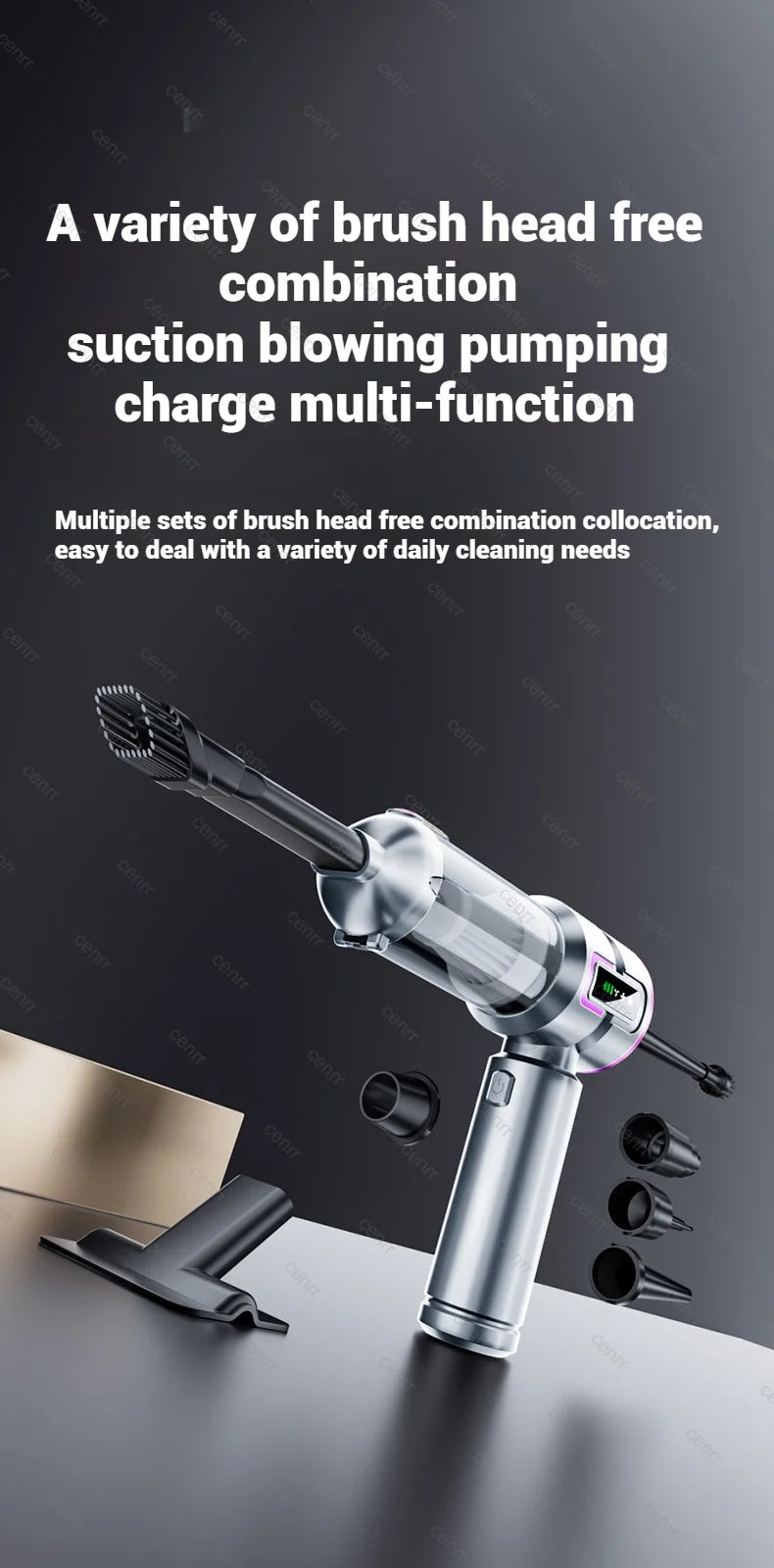 Cordless Mini Car Vacuum