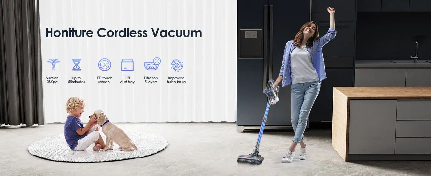 Powerful Cordless Vacuum Cleaner*