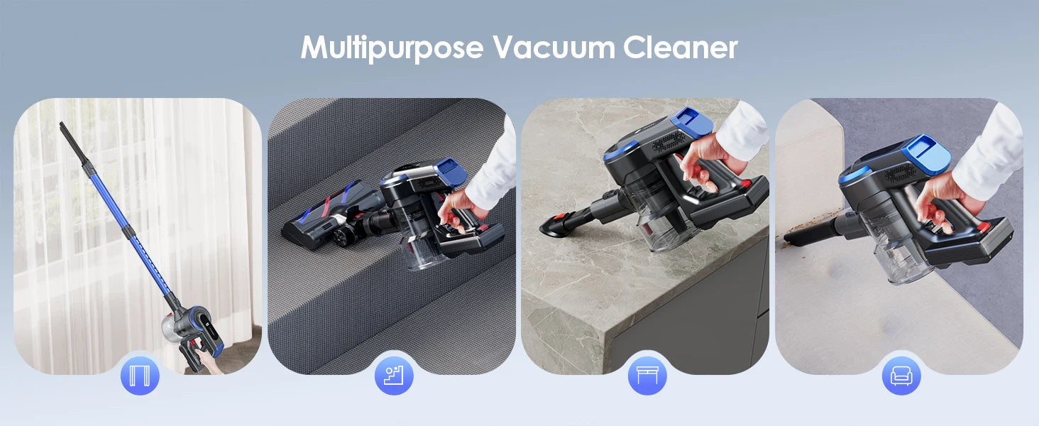 Powerful Cordless Vacuum Cleaner*