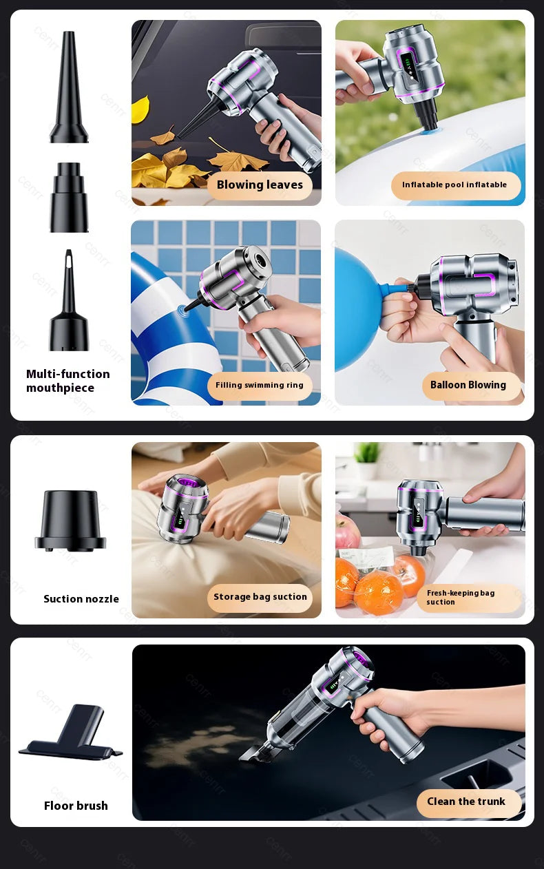 Cordless Mini Car Vacuum