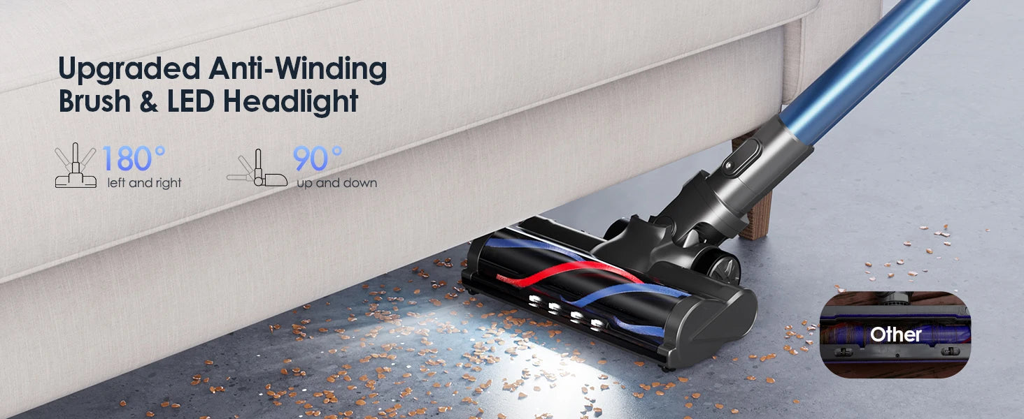 Powerful Cordless Vacuum Cleaner*