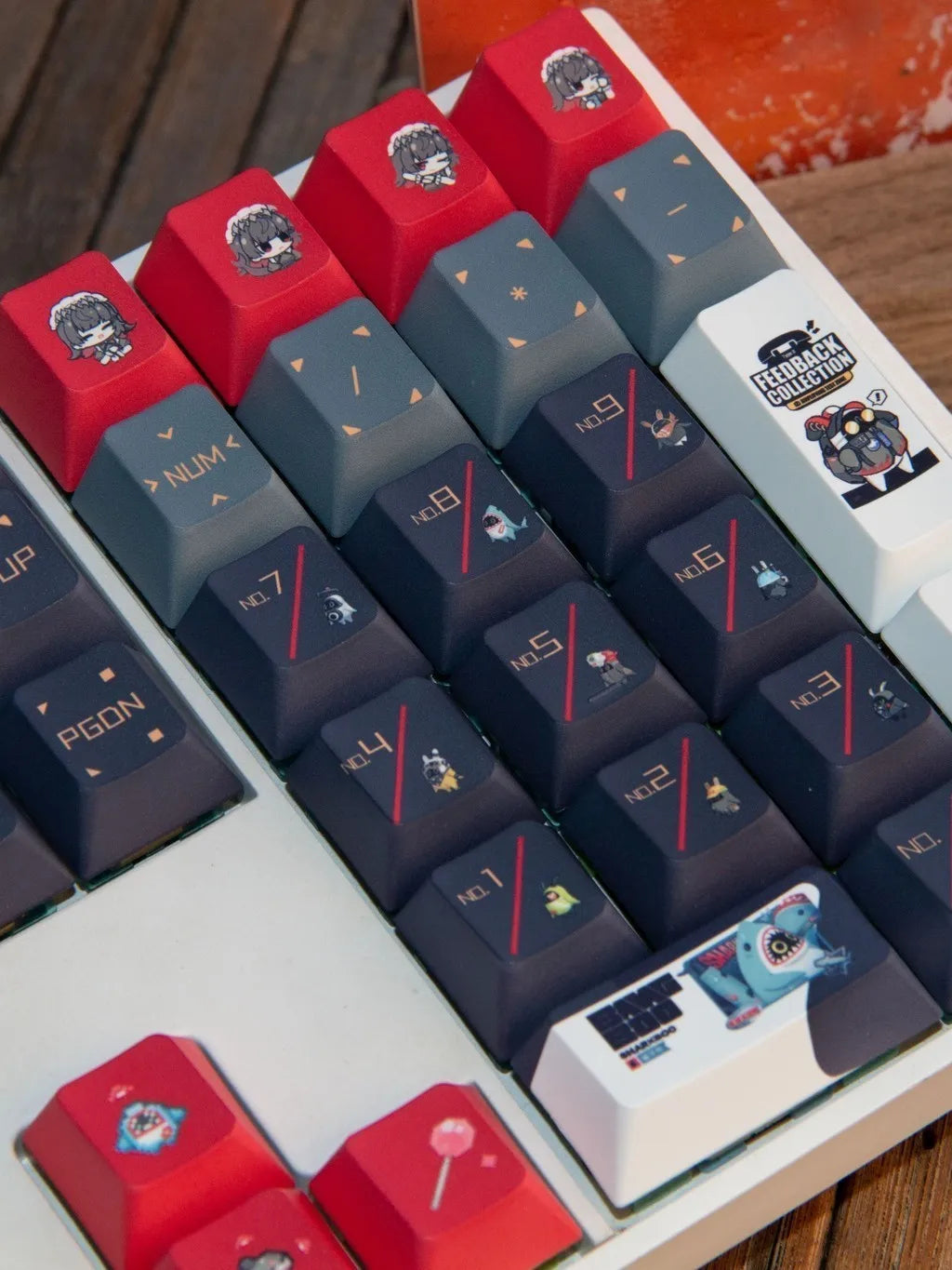 Ellen Joe Cherry Keycaps*