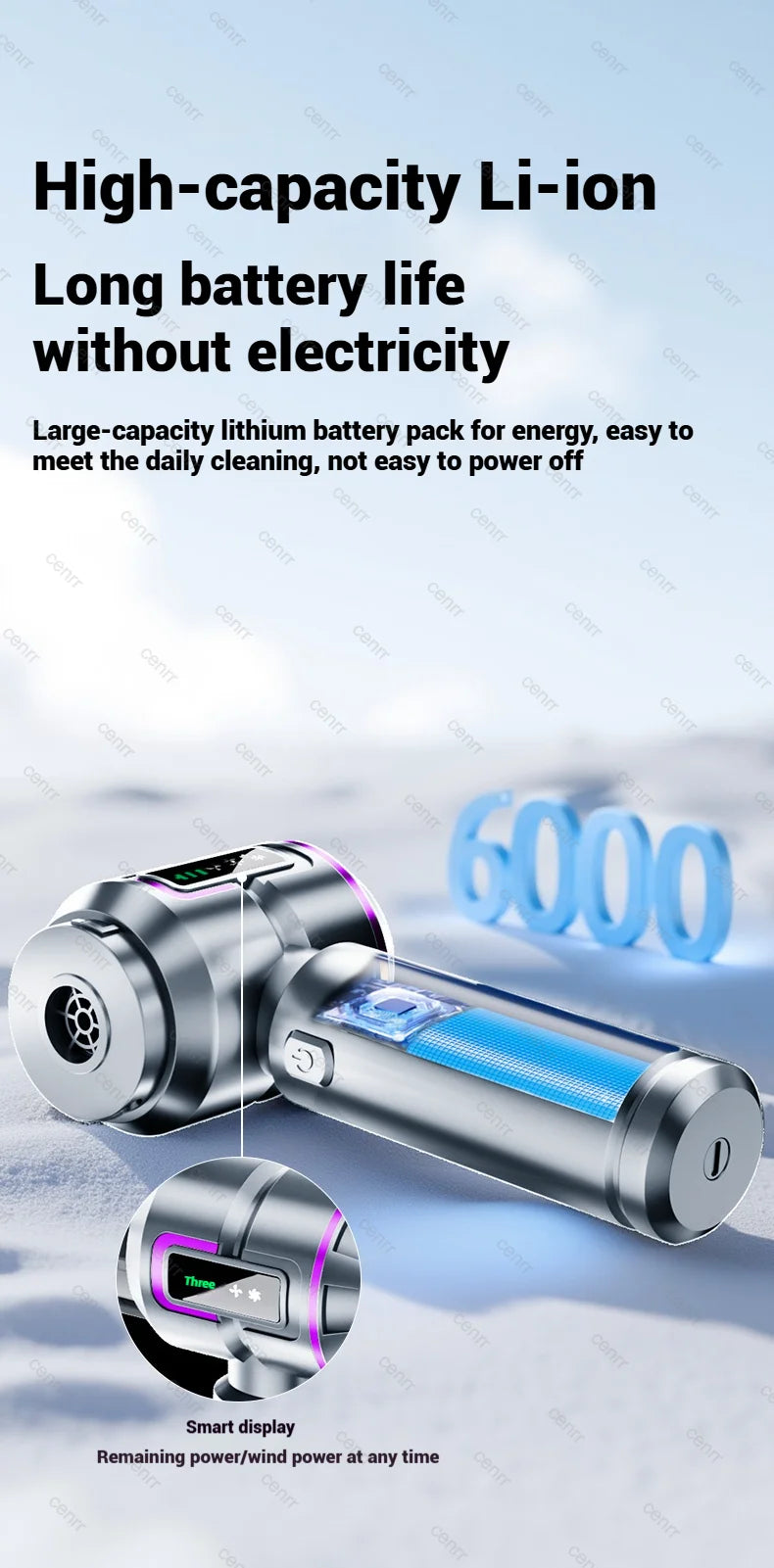 Cordless Mini Car Vacuum