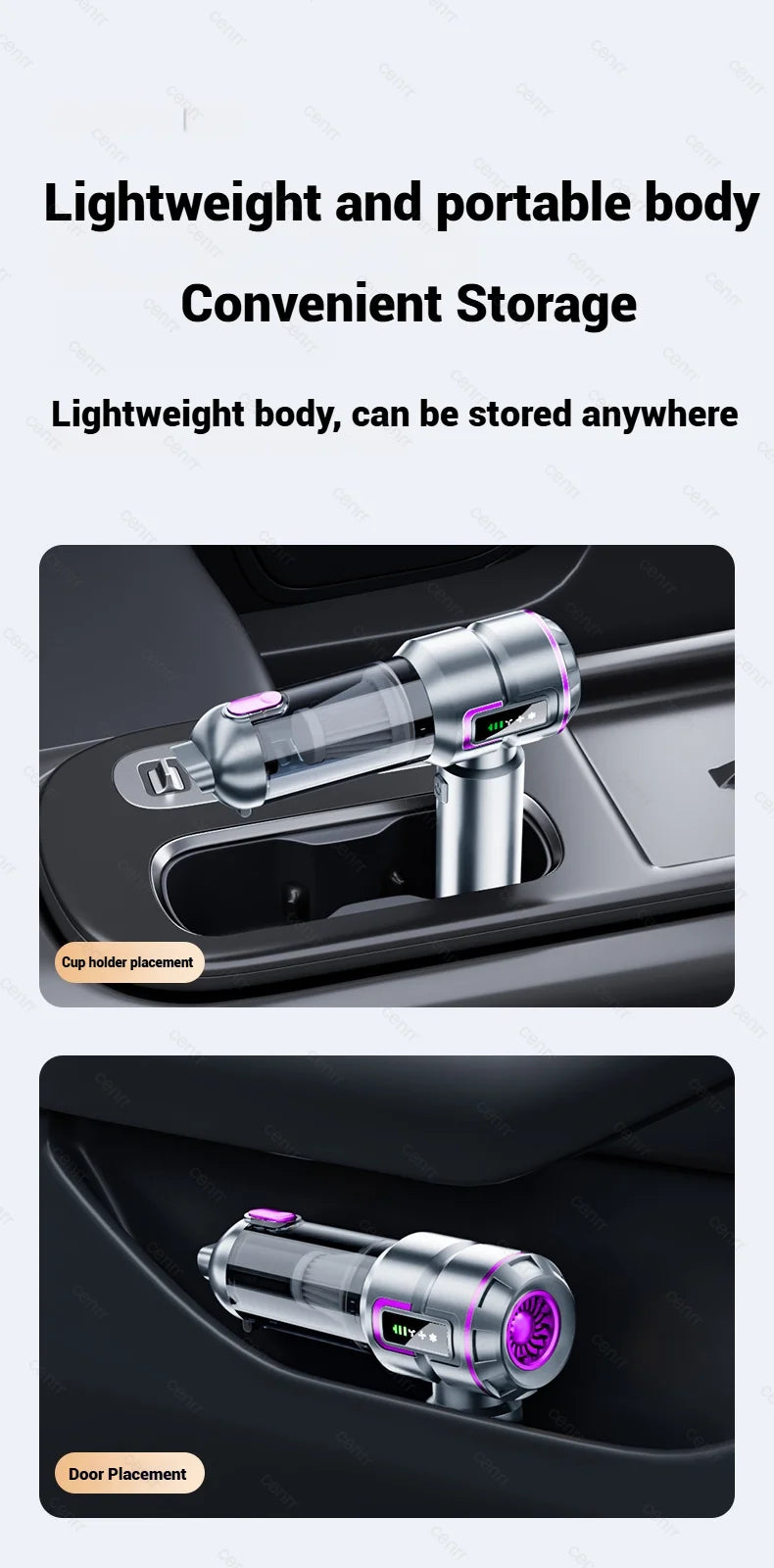 Cordless Mini Car Vacuum
