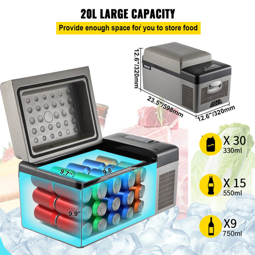 Portable Car Fridge for Camping*