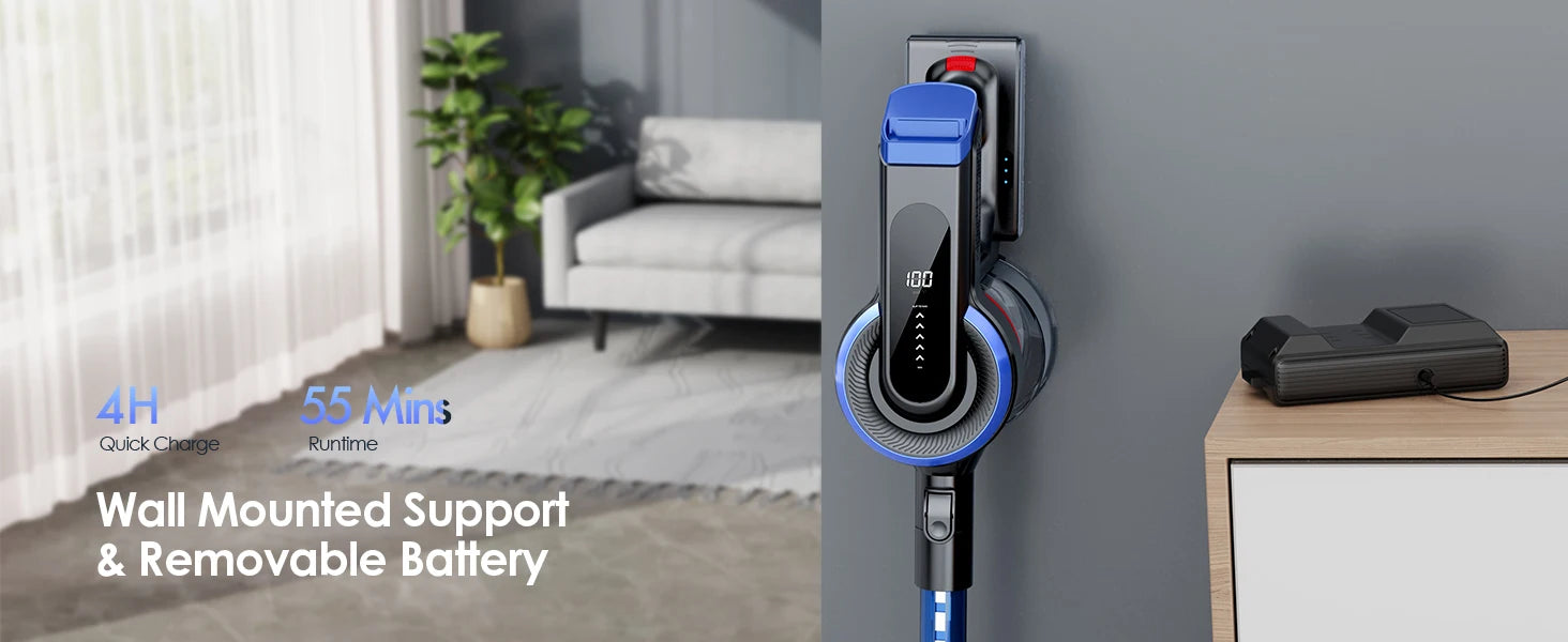 Powerful Cordless Vacuum Cleaner*