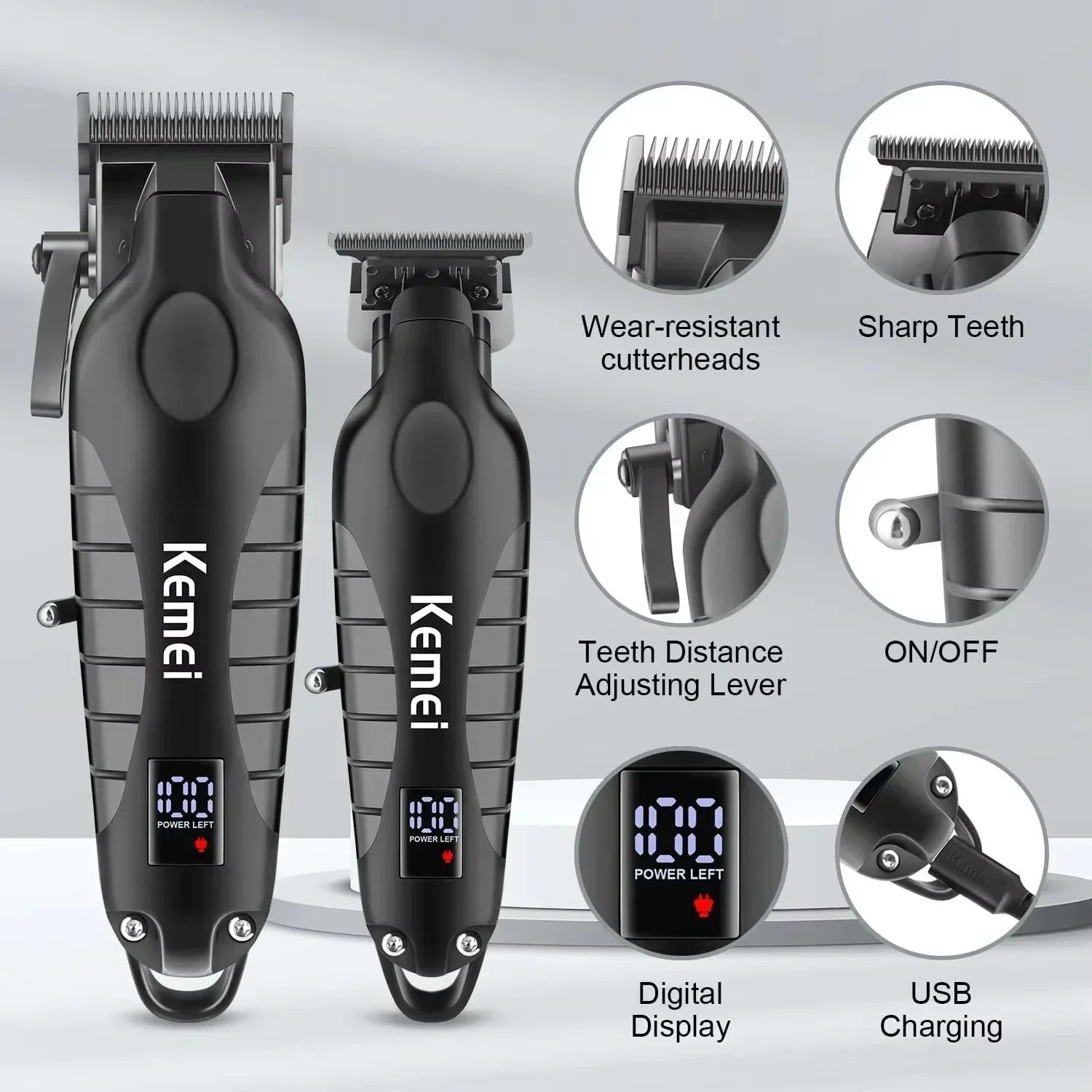 Kemei Professional Hair Clipper