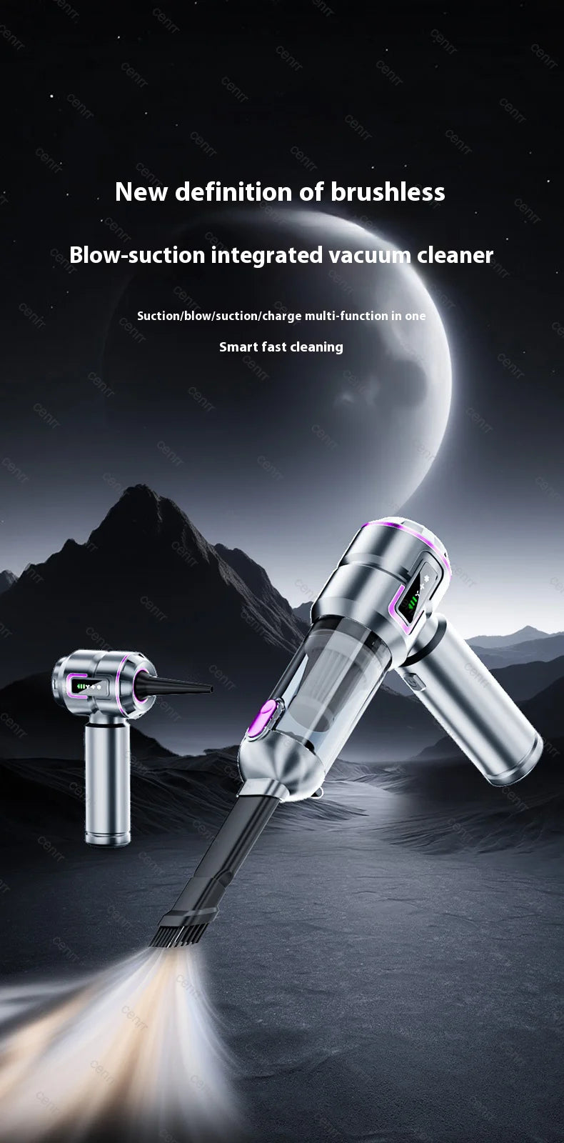 Cordless Mini Car Vacuum
