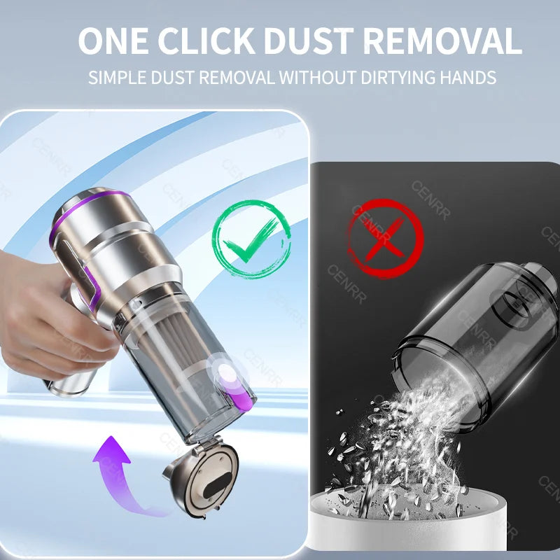 Cordless Mini Car Vacuum