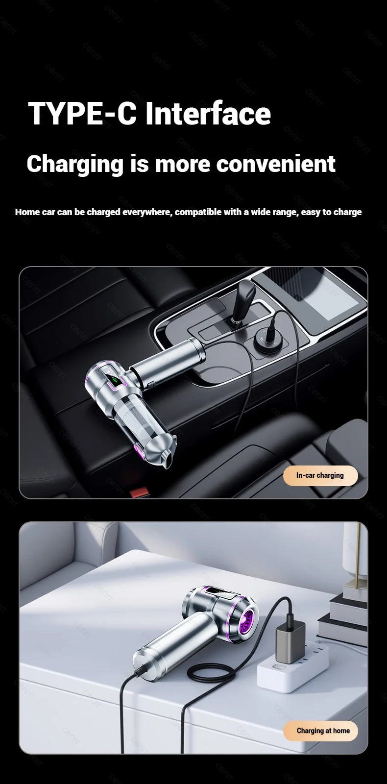 Cordless Mini Car Vacuum